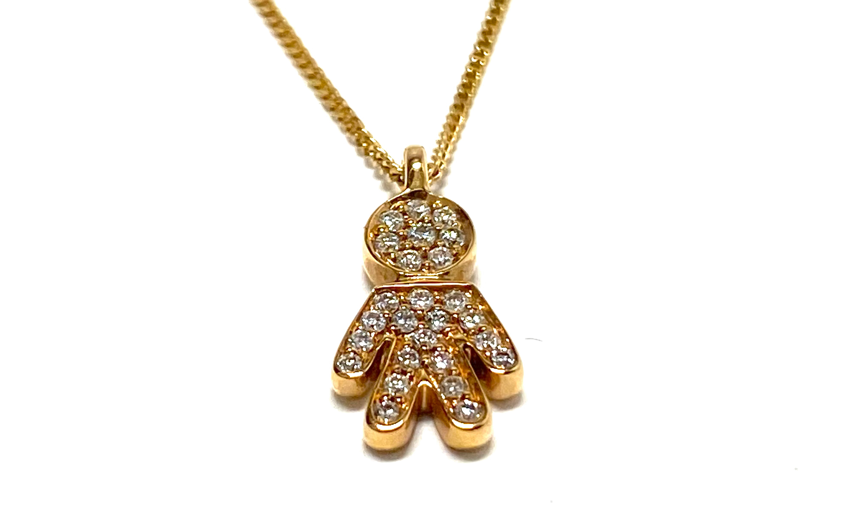 Boy Diamond Pendant