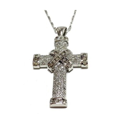 Diamond Gold Cross