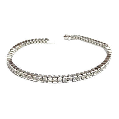 Tube Tennis Bracelet