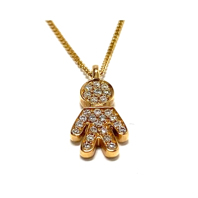 Boy Diamond Pendant