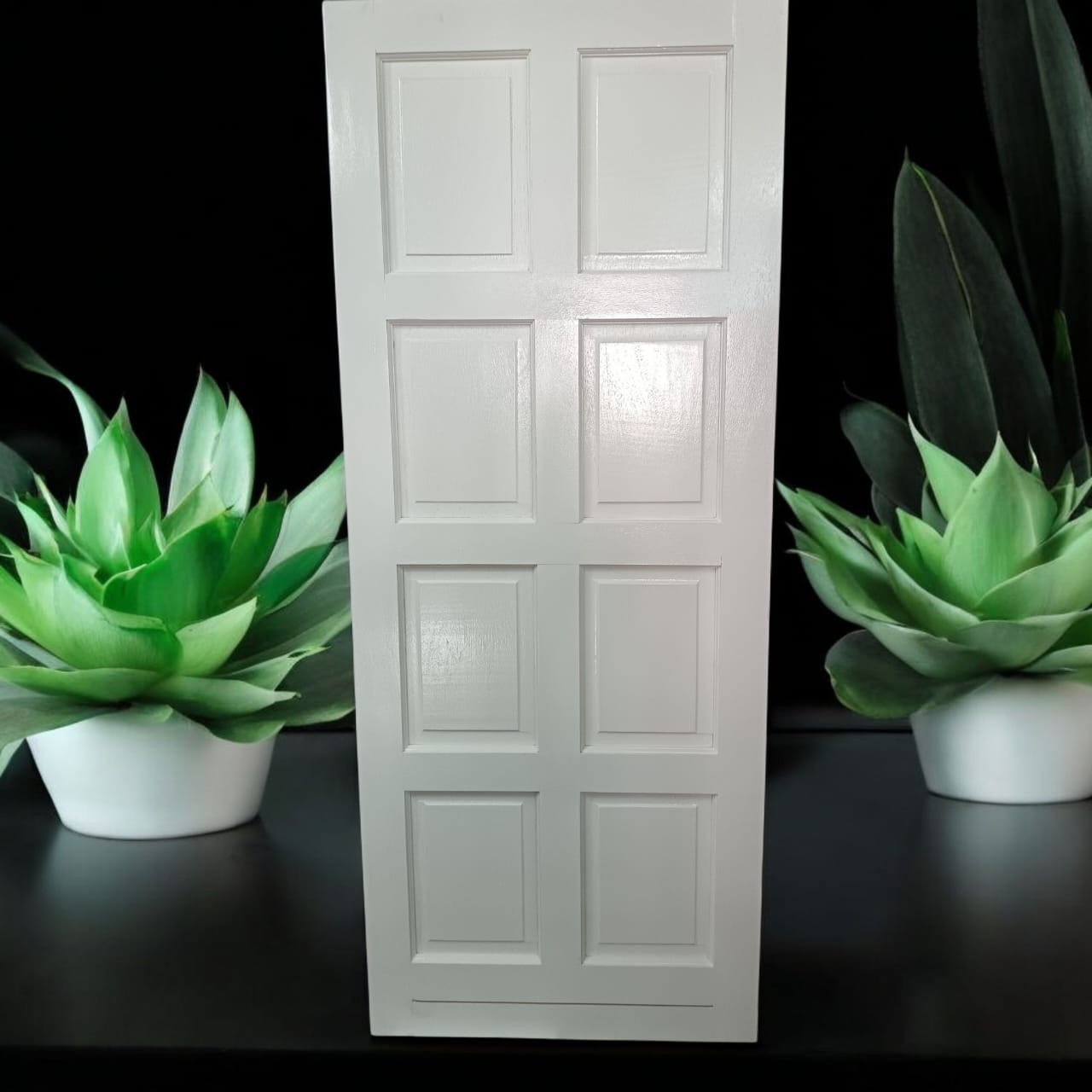 10 Panel Meranti White