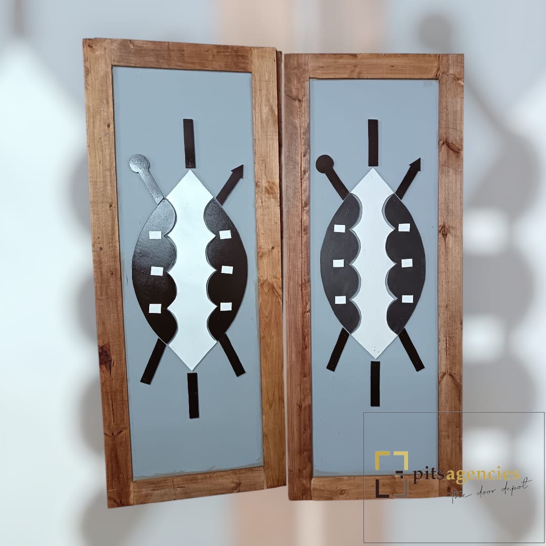 Pine Curved Shield