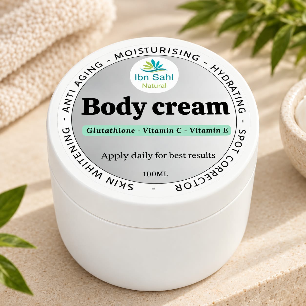 Glutathione Body cream