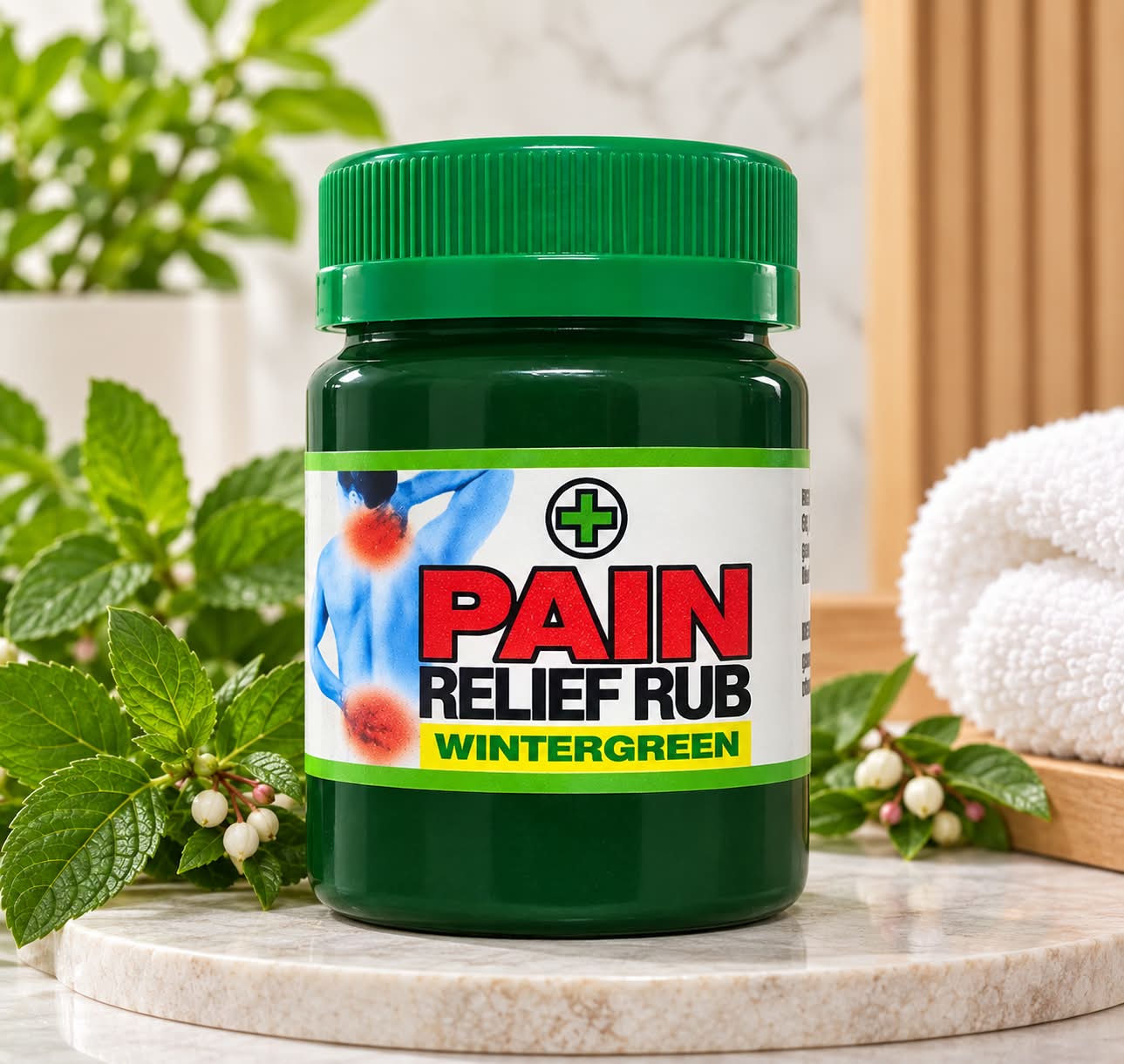 Wintergreen pain balm