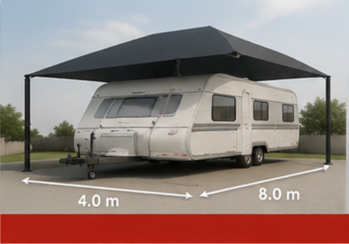 Caravan/RV 8m Shadeport