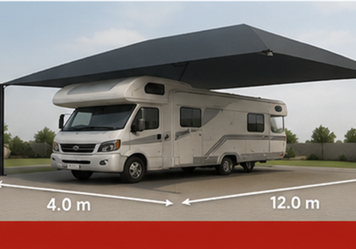 Caravan/RV 12m Shadeport