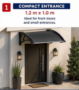 Compact Entrance Awning