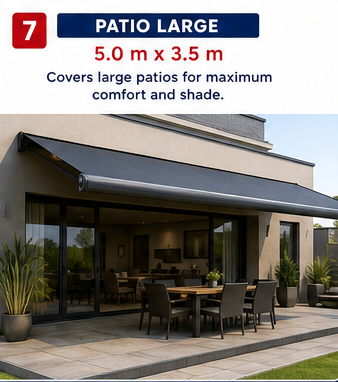 Patio Large Awning