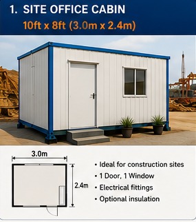 Site Office 10ft x 8ft