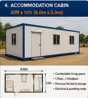 Accomodation Cabins