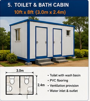 Toilet and Bath