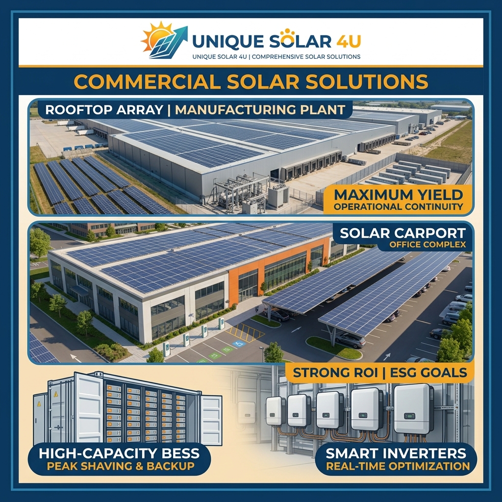 Commercial Solar Installations